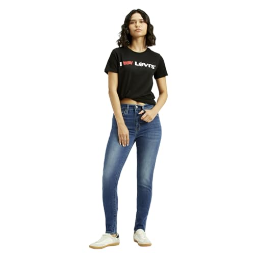 Levi's Women's 721 High Rise Skinny Blue Jeans