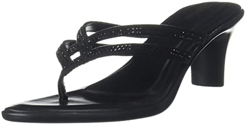 BATA Women Chappal Size UK10, Color Black