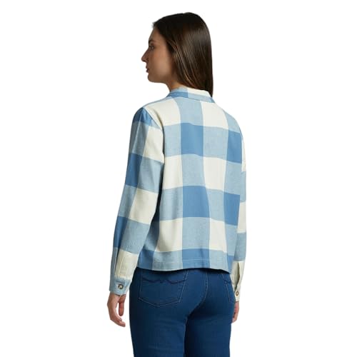 Pepe Jeans Women's Relaxed Fit Shirt (PL305064_Blue