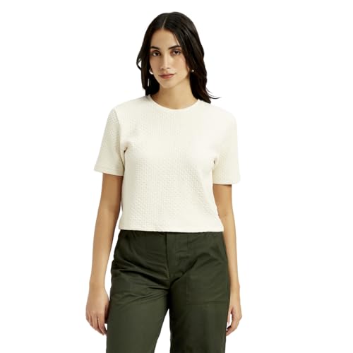 Levi's Women's Solid Classic Fit Blouse (000C2-0002