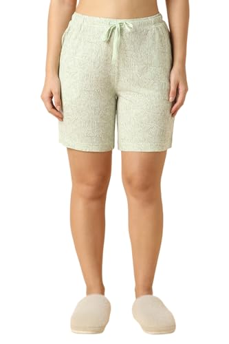 Van Heusen Women's Boxer Shorts (55502_Green