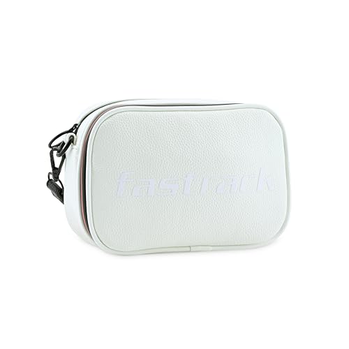 Fastrack Trendy Concealed Zipper Sling Bag | Faux-Leather Women's Handbags| Ladies Purse Handbag | Sling Bag for Casual Carry