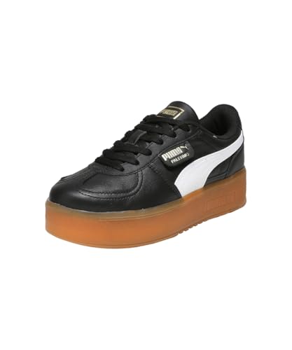 PUMA , Women, Palermo Elevata Lth Wns, Black-Gum, Sneaker, 3UK, (40046101)