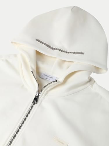 Calvin Klein Jeans Men's A-Line Coat (K10K112441YAH_Egret