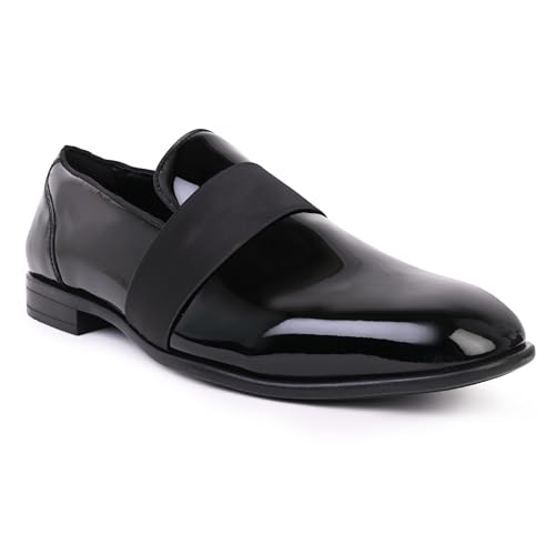 Aldo ASARIAA-IN004 Open Black Synthetic Dress Loafers