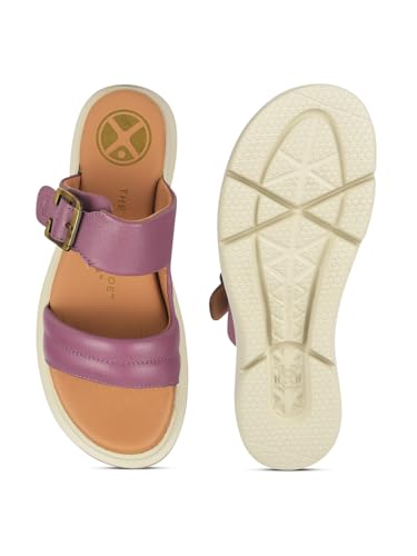 Hush Puppies Women Mule Wedge Heel Sandals - Purple (5Uk)