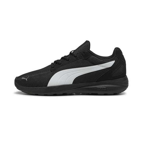 Puma, Unisex-Adult, SOFTRIDE Cosmic LT, Black-White, Sneaker, 5UK, (40023501)