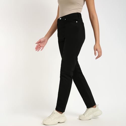 Calvin Klein Jeans Women's Slim Jeans (J224896BEH Black