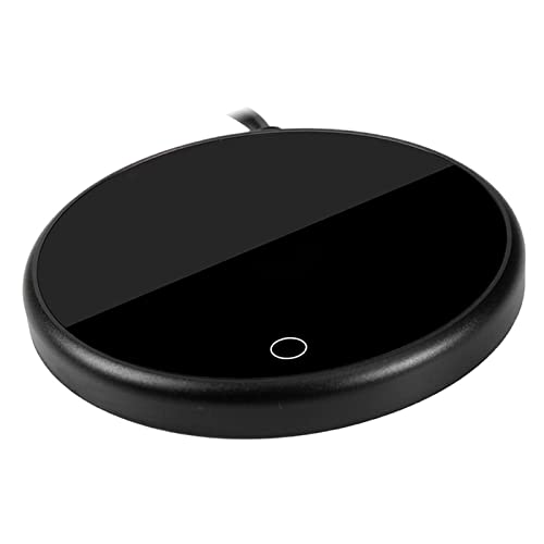 FABLOFTCoffee Mug Warmer Heater Coaster 15W Cushion Auto Shut Off Plate for Home Black
