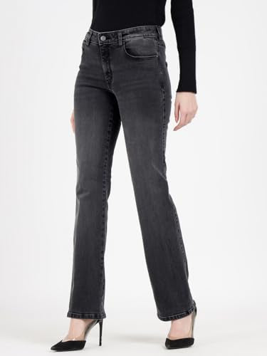 GUESS Grey Solid Regular Fit Jeans