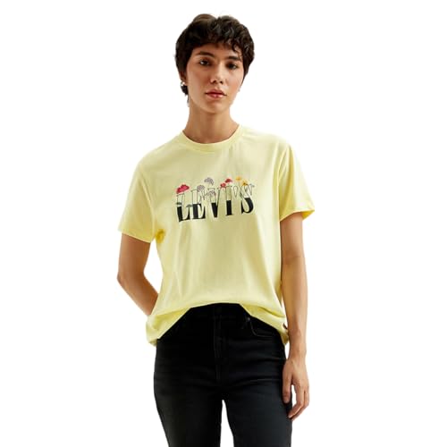 Levi's Women's Printed Regular Fit T-Shirt, 1035, XS