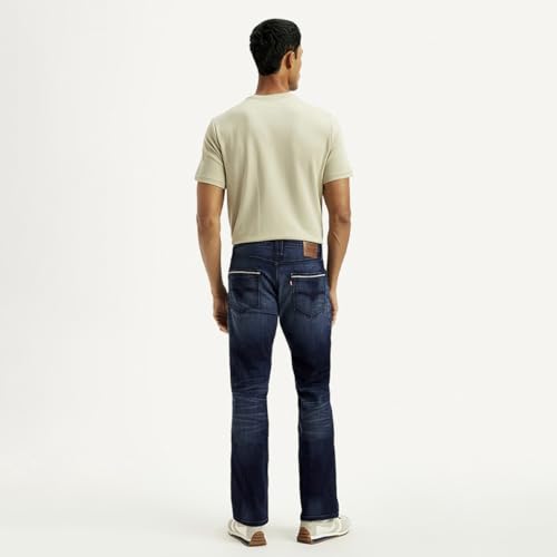 Levi's Men's Blue 527 Bootcut Mid Rise Jeans, 004BF-0000, 30