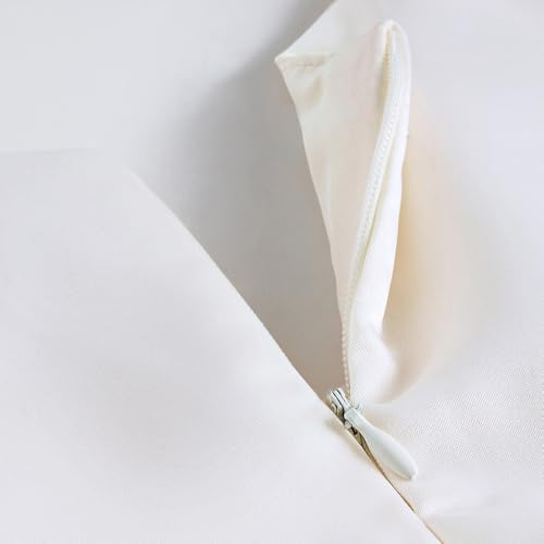 Hopscotch Girls Cream Sleeveless Floral Applique Bow Dress for Age (9-12 Months)