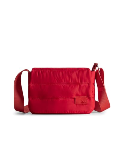 DailyObjects Scarlet Wing Crossbody Bag For Girls, Men and Women | Crafted with soft-touch Polyester | One Spacious Main Zippered Compartment and Two Deep Slip Pockets | Detachable Strap