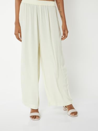 Max Women Floral Print Straight Kurta Set (White_M)