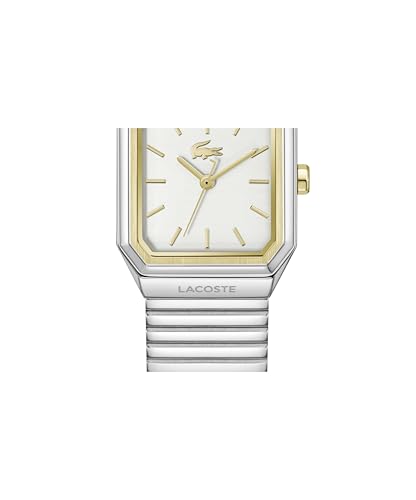 Lacoste Rene Qtz Basic White Rectangle Dial Women's Watch- 2001506