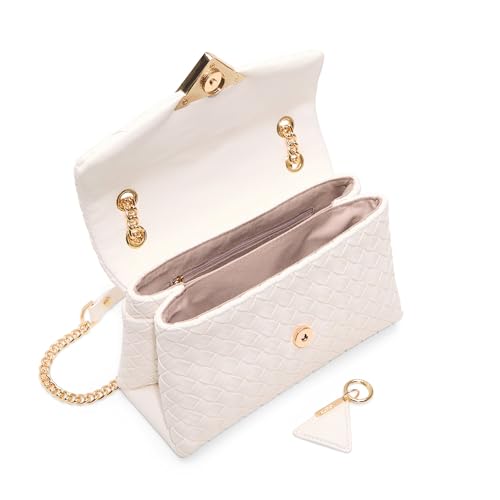 Aldo SOFTWOVEN Women's White Cross Body Bag