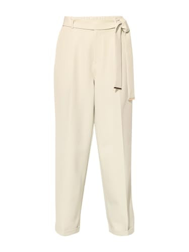 ONLY Women's Regular Fit Pants (9014579-Phantom Green_Phantom