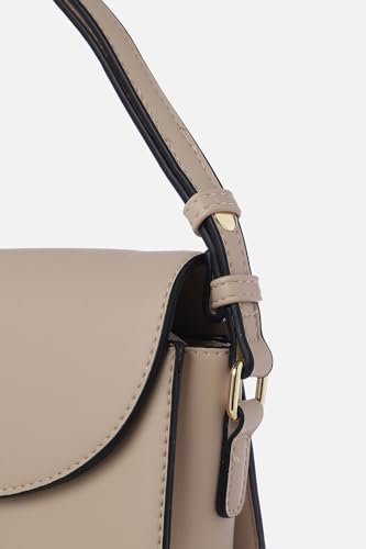 Van Heusen Vogue Women's Shoulder Bag | Classic Beige | Shoulder Purse For Ladies