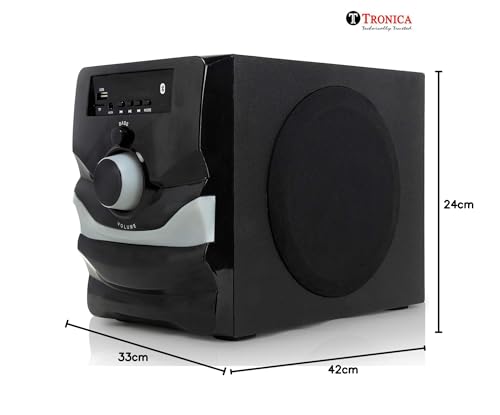 TRONICA Version: Ace Series Home Theater System with Bluetooth/PenDrive/Fm/TV/Aux Support with Remote LED Spectrum