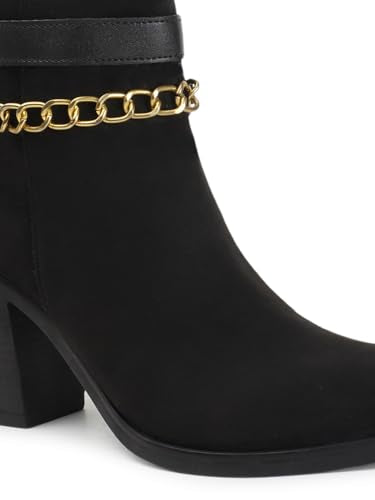 Elle Women Boot,Black,UK-5
