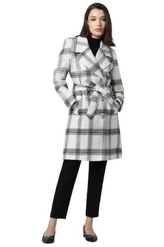 Van Heusen Women's A-Line Coat (VWJKURGF901020_White