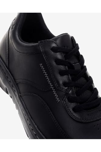 Clarks Mens Clarkspro Lace, Black Leather, 10.5