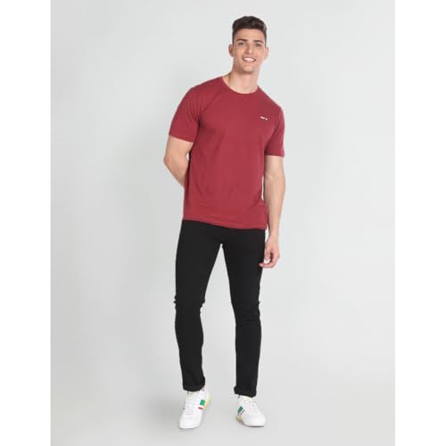 U.S. POLO ASSN. Men's Skinny Jeans (UDJENO1225_Black