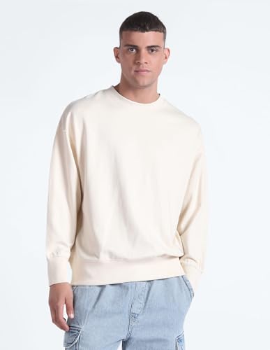 Oversized Solid Sweatshirt