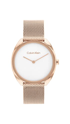 Calvin Klein Ck Adorn Qtz Basic Slim White Round Dial Women's Watch|Stainless Steel Material|Multi Color Band - 25200270
