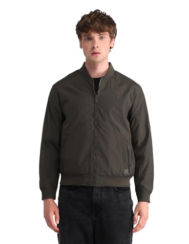 Solid Regular Fit Jacket