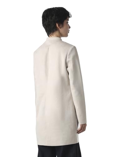 ONLY Women's Solid Regular Fit Beige Coat