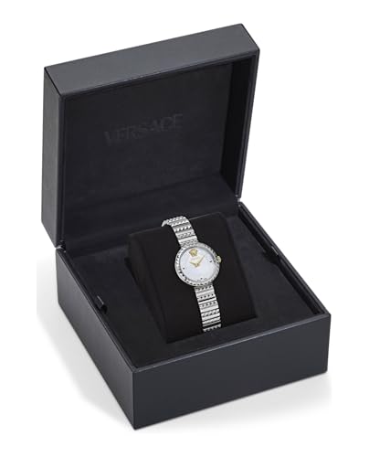 Versace Newness 28 mm Size Silver Dial Women Analog Watch - VEDFA0124