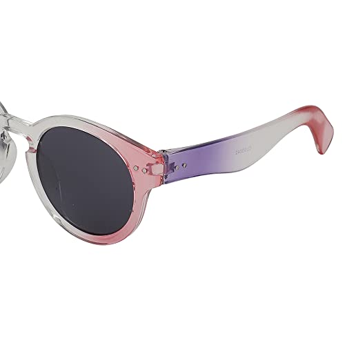 Carlton London Girl's Blue Lens & Purple Round Sunglasses