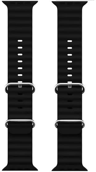 Nexus Smart Watch -Series 10, 1.97" AMOLED Display, Bluetooth Calling, 100+ Sports Modes, SpO2,Heart Rate Monitoring,BP Monitoring,ECG, Health Tri-cyclic, Step Counter, Fitness Tracker, F1Race, SOS