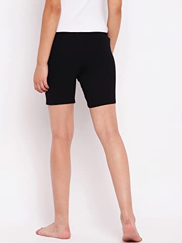 Enamor Women's Shorts (Black, L)