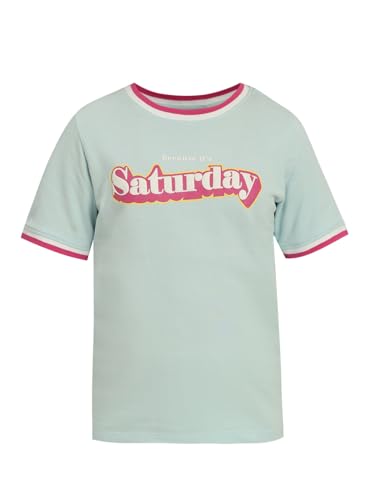 VERO MODA Girl Regular Fit Blue Tshirt