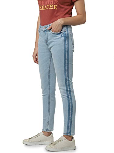 VERO MODA Women's Skinny Jeans (10234713_Light Blue_27)