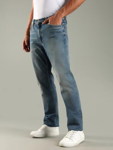 Tommy Hilfiger Men's Slim Jeans (F25JMDB015_Blue_32)