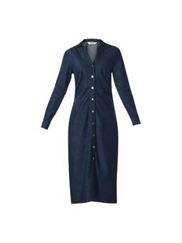ONLY Women's Solid Bodycon Blue Dress
