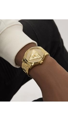 GUESS Analog Champagne Dial Men's Watch-GW0915G1