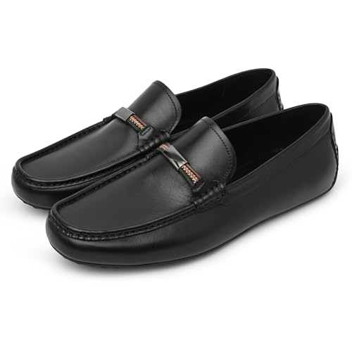 Aldo LUXWORTH-IN001 Men Black Moccasins