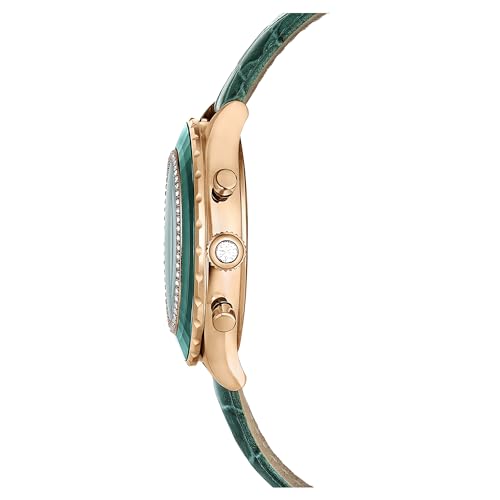Swarovski Octea Chrono Watch, Green, Modern