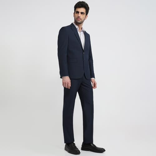 Raymond Blue Checks Pattern Men Suit