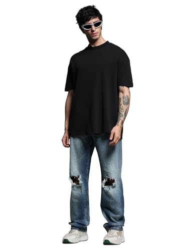 Jack & Jones Men Solid Anti Fit Low Rise Stretchable Blue Jeans