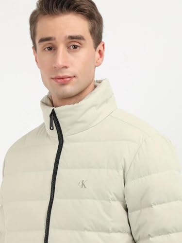 Calvin Klein Jeans Solid Regular Fit Polyester Jacket