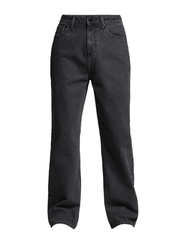 Jack & Jones Men Loose Fit High Rise Grey Denim Jeans