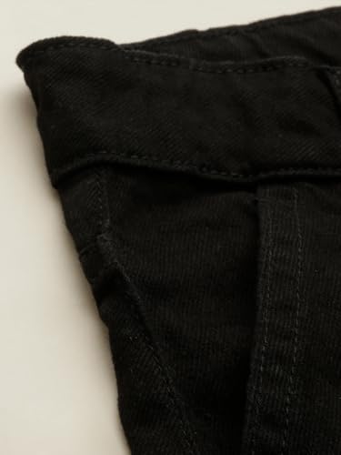 Allen Solly Girl's Regular Jeans (AGDNECRFQ08273_Black