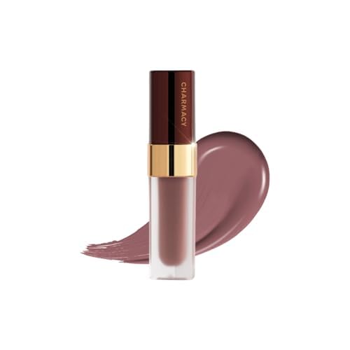 Charmacy Milano Stunning Longstay Liquid Lipstick (Almond Amour 03) - 5.6 ml, Velvet Intense Matte Finish, 12 Hours, Smudge Proof Lipstick, WaterProof Lipstick, KissProof, One Swatch Application