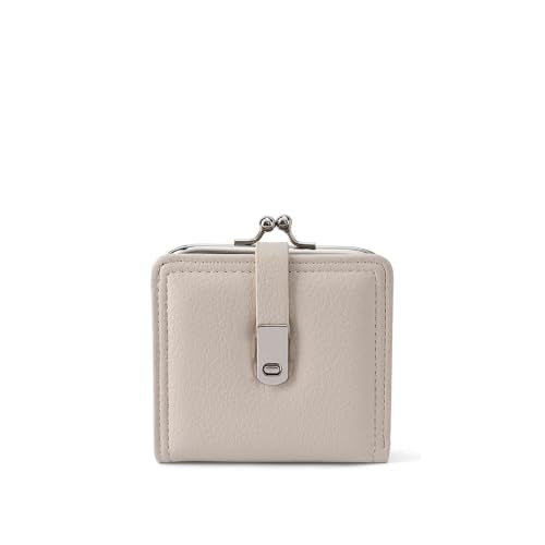 Lino Perros Ella Compact Luxe Off-White Wallet